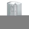 Душевая кабина Niagara Classic 33121423RBKTG 120х80 асимметричная без крыши ориентация правая
