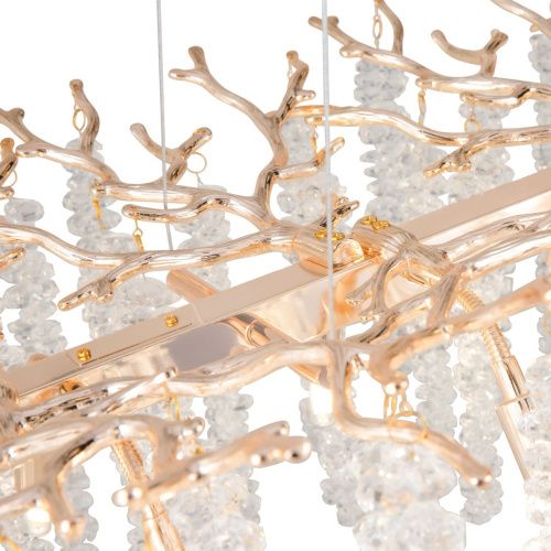 Светильник подвесной Freya Mineral Crystal FR1010PL-10G1 - фото 4