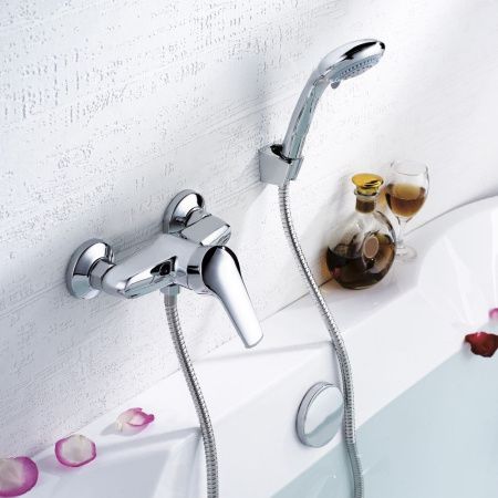 Смеситель для ванны и душа G.Lauf LWZ LWZ5-A182 настенный хром