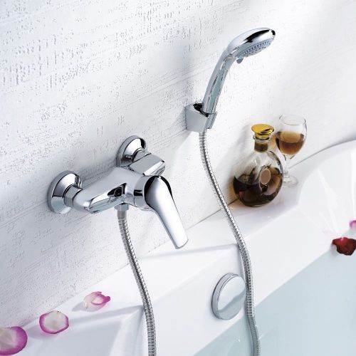 Смеситель для ванны и душа G.Lauf LWZ LWZ5-A182 настенный хром - фото 4