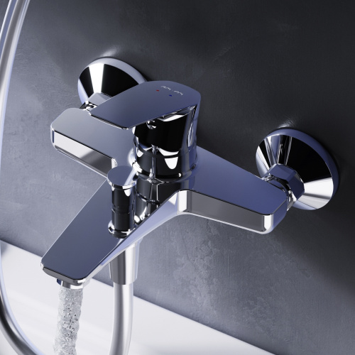 Смеситель для ванны и душа Am.Pm Gem F90A10000 настенный хром без термостата - фото 3