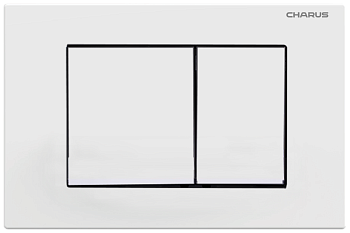 Клавиша смыва механическая CHARUS Minimalista FP.310.12.01 цвет белый матовый