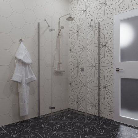 Душевой уголок Тритон Сигма-Хром Щ0000056790 100х100 стекло прозрачное профиль хром без поддона