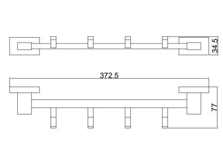 Крючок BELZ B90315-4
