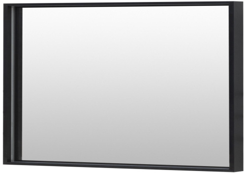 Зеркало в ванную De Aqua Алюминиум 00261705 120х75 цвет черный - фото 3