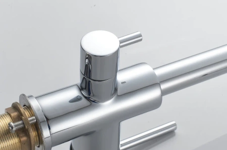 Смеситель для кухни Shevanik S128 на мойку хром