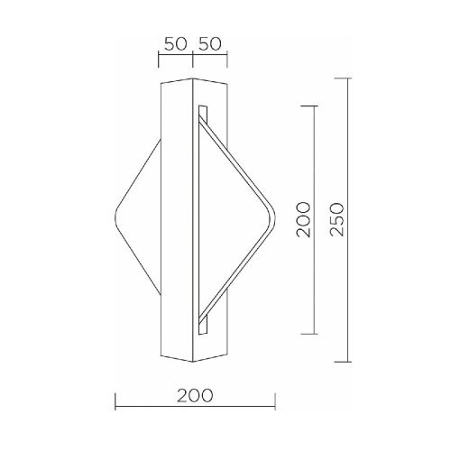 Светильник настенный LED4U L7388-250 WH - фото 4