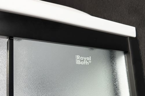 Душевая кабина Royal Bath HK RB90HK1-M-BL Practic 90х90 четверть круга - фото 5