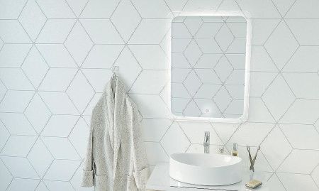 Зеркало с подсветкой 1MarKa Amour Ц0000007710 80х60 подвесное