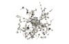 Светильник настенный Crystal Lux Garden (Гарден) GARDEN AP-PL3 D400 CHROME