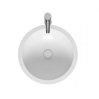 Раковина Riho AVELA ROUND W W016002105 42х42 накладная цвет белый