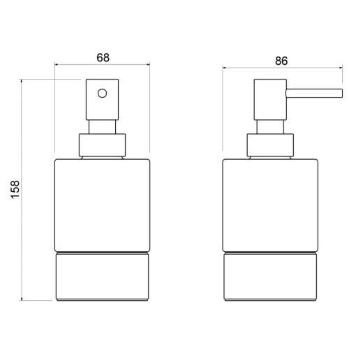 Дозатор Timo Saona 13239/03 - фото 2 Дозатор Timo Saona 13239/03 - фото 2