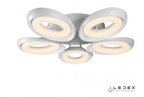 Люстра потолочная iLedex Fancy (Фанцы) FS-011-X5 120W WH - фото 2