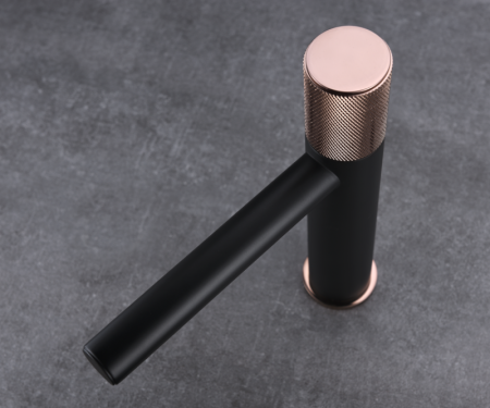 Смеситель для раковины Bronze de Luxe AVANTGARDE 2030MH на столешницу черный