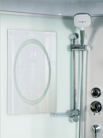 Душевая кабина WeltWasser WW500 10000003242 90х90 четверть круга с крышей ориентация универсальная