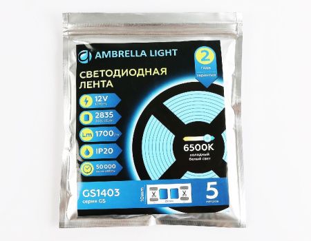 Светодиодная лента Ambrella Light LED Strip 12V (ЛЕД Стрип 12В) GS1403