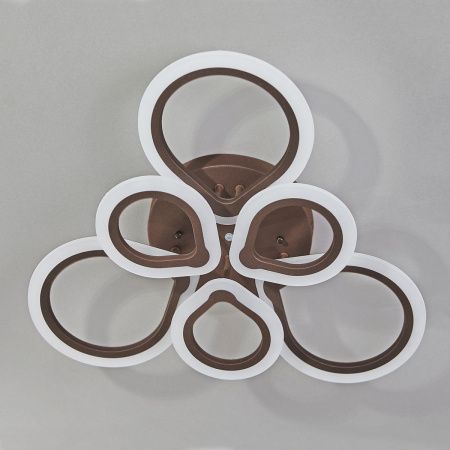 Светильник потолочный Escada Molly (Моллы) 10221/6LED Coffee 75W