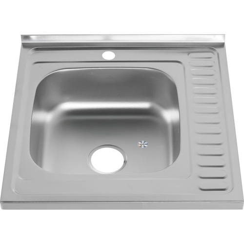 Кухонная мойка Melana 097L 60x60 цвет хром - фото 2
