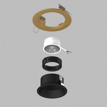 Светильник встраиваемый Lightstar Domino (Домино) D61307BMOD