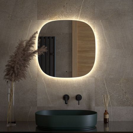 Зеркало с подсветкой Defesto OPTI DF 2849R 60х60 подвесное