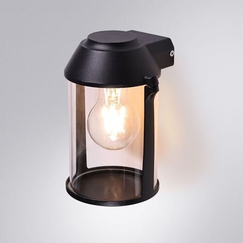 Уличный настенный светильник Arte Lamp Minchir (Минцхир) A8306AL-1BK - фото 2