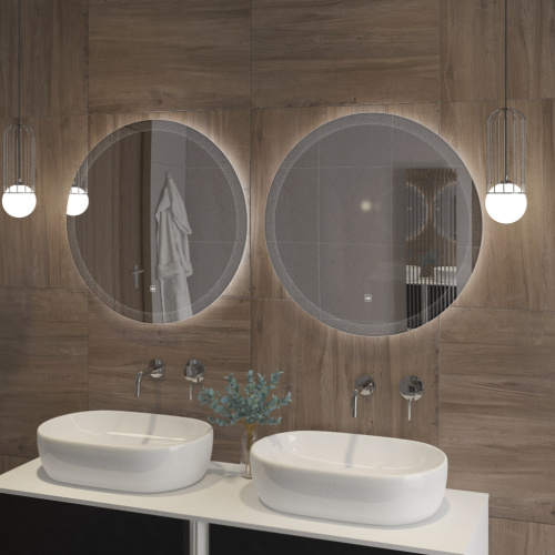 Зеркало Cezares ECO CZR-SPC-ECO-600-LED-TCH 60х60 - фото 5