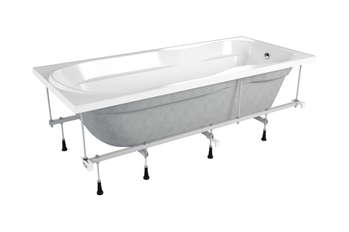 Ванна акриловая Loranto CS00063294Granby 180х80 пристенная прямоугольная - фото 4