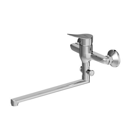 Смеситель для ванны и душа Dorff Norma D1095000 настенный хром