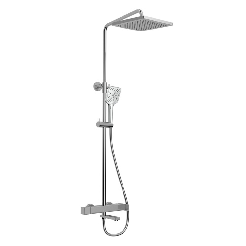 Душевая стойка Vincea Cube VSFS-1C1CH настенная цвет хром - фото 2