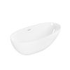 Ванна акриловая Grossman Fly GR-1104 170х75 отдельностоящая овальная с ножками