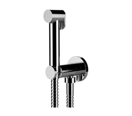 Гигиенический комплект с запорным вентилем Remer 338M332OW хром