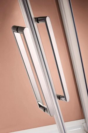 Душевой уголок Cezares STYLUS-M STYLUS-O-M-R-2-90-C-Cr 90х90 стекло прозрачное профиль хром без поддона