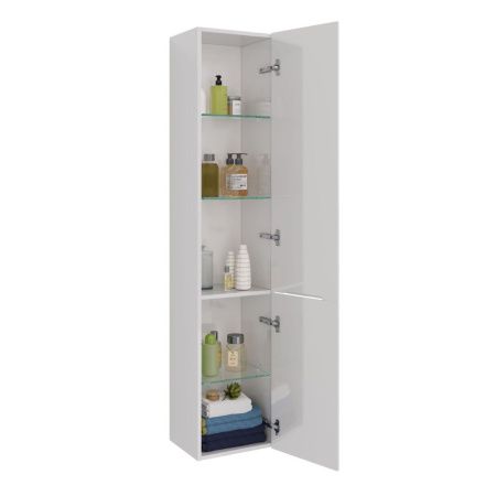 Шкаф-пенал LeMark Miano LM06M35P 40х170 напольный цвет белый