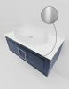 Тумба со столешницей La Fenice CUBO NFNC-01-CUB-BG-90-1-GG 90х50 подвесная цвет синий