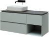 Тумба под раковину Allen Brau Infinity 1.21005.PWM 120х50 подвесная цвет зеленый
