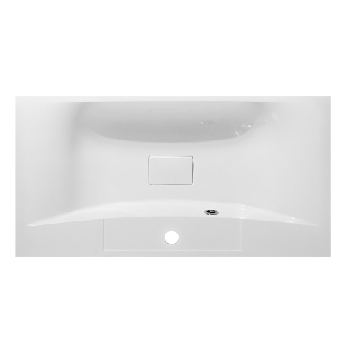 Раковина из искусственного камня BelBagno BB800/450-LV-MR-PR 80х45 накладная цвет белый - фото 3
