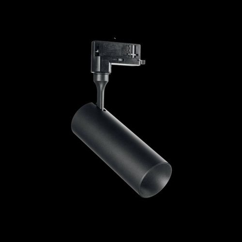 Трековый светодиодный светильник Ideal lux Smile (Смиле) Smile 15W Cri90 36 3000K Black - фото 3