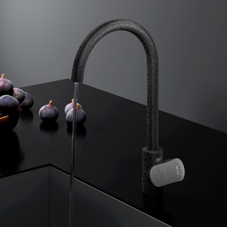 Смеситель для кухни Am.Pm Like F8007722 на мойку черный