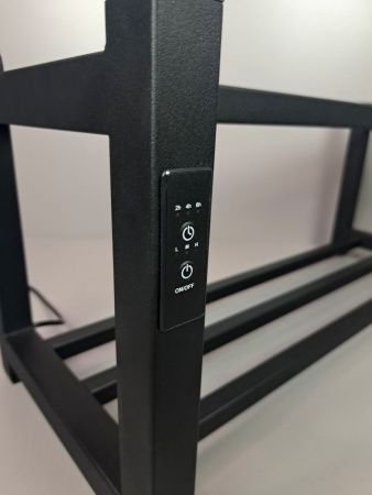 Полотенцесушитель электрический Indigo Bench PRO SIBEP70-30BRRt 70х30 черный