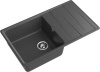 Кухонная мойка Granfest Level LV-860L графит 86х50 цвет графит поверхность матовая
