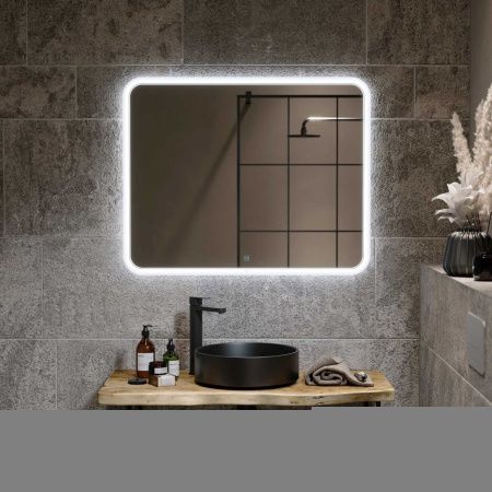 Зеркало с подсветкой Alavann Anna ALV0014001 100х80 подвесное