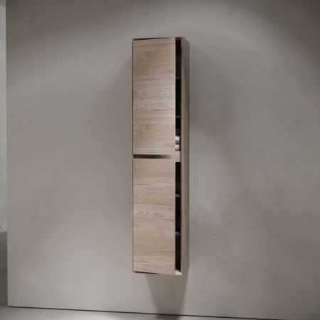 Шкаф-пенал Sancos Marmi 1.0/Marmi 2.0 PMR35EG 40х160 подвесной цвет коричневый