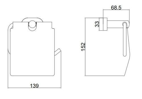 Бумагодержатель BELZ B90103 - фото 2