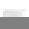 Ванна акриловая Wellsee Camellia 236101000 170х80 отдельностоящая асимметричная с ножками