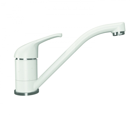 Смеситель для кухни Dr.Gans Нота 319.01L.1123.401 на раковину белый