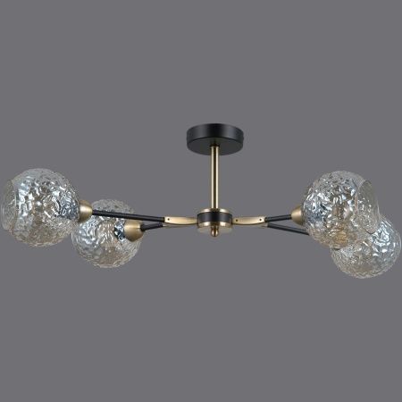 Люстра на штанге Illumico IL0253 IL0253-4CSQ-79 BK AB