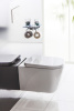 Унитаз подвесной BelBagno ALBANO BB120CHR/BB120SC белый с сиденьем микролифт безободковый каскадный смыв