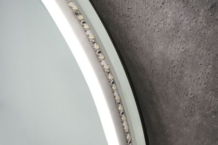Зеркало с подсветкой Xpertials Duvet Led 84354135-68410 80х80 подвесное