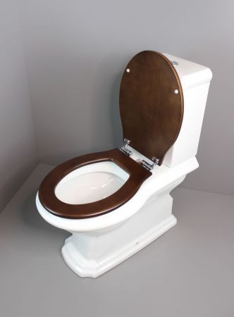 Унитаз напольный с бачком Creo Сeramique DIJON COMBO-DI1001N белый с сиденьем с микролифт каскадный смыв