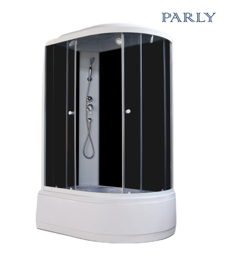 Душевая кабина Parly Classic EC1221L 120х80 асимметричная с крышей - фото 3